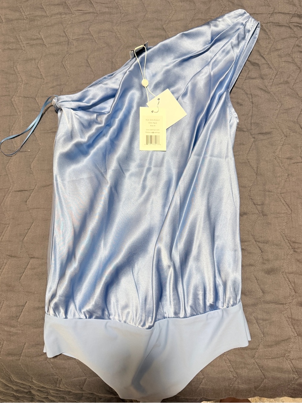 Cami NYC Darby Bodysuit Agua - Picture 2 of 3